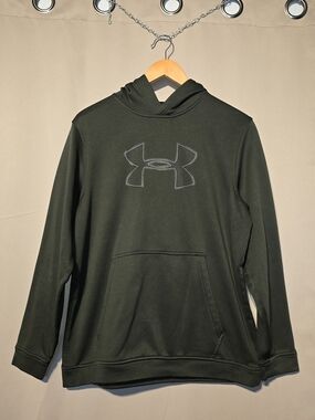 Under Armour Olive Green Hoodie with Logo